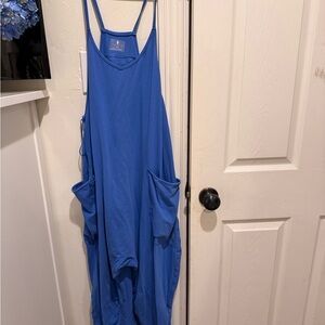 FP Movement by Free People Blue Jumpsuit